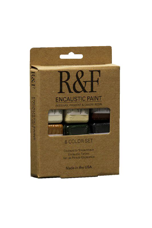 R&F Encaustic Earth Tones Set 6 x 40ml