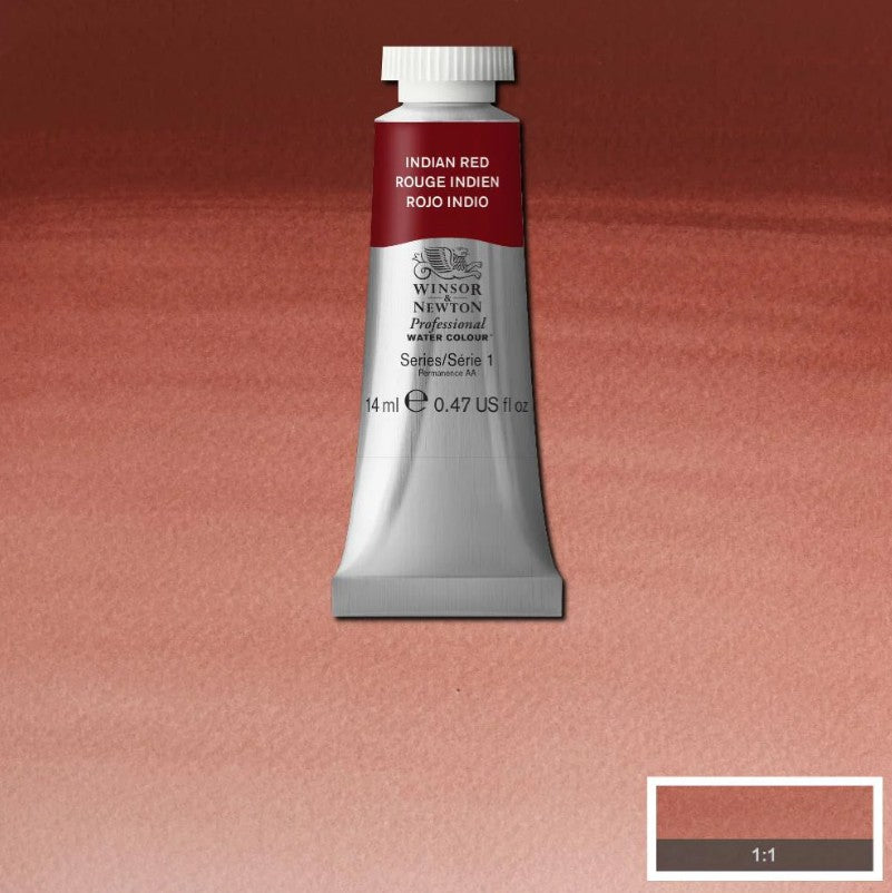 Winsor & Newton Artists' Watercolour 14ml Indian Red