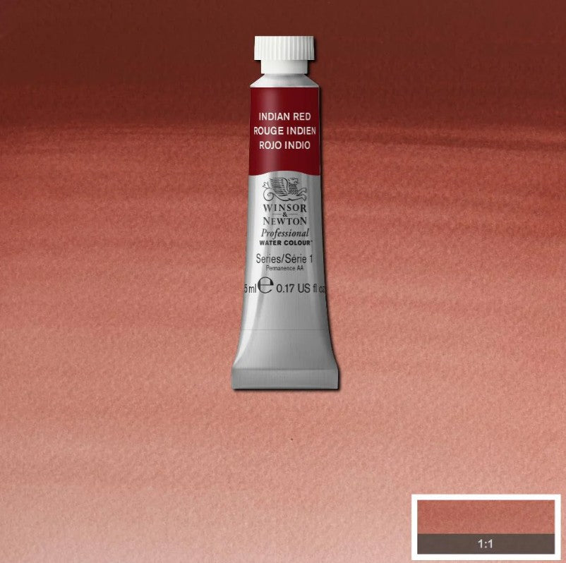 Winsor & Newton Artists' Watercolour 5ml Indian Red