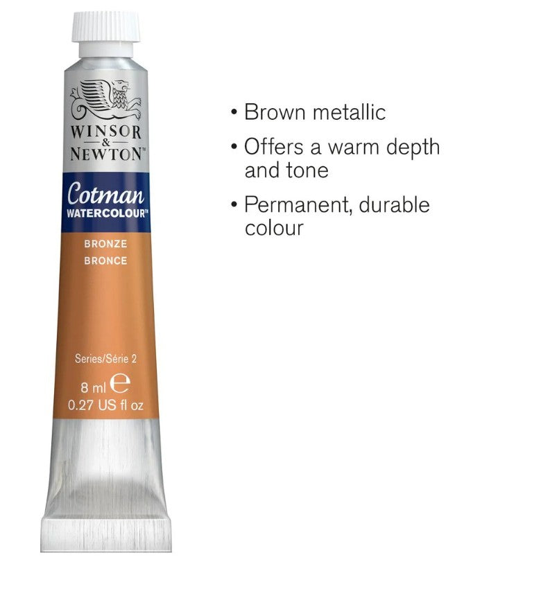 Winsor & Newton Cotman W/C 8ml Bronze