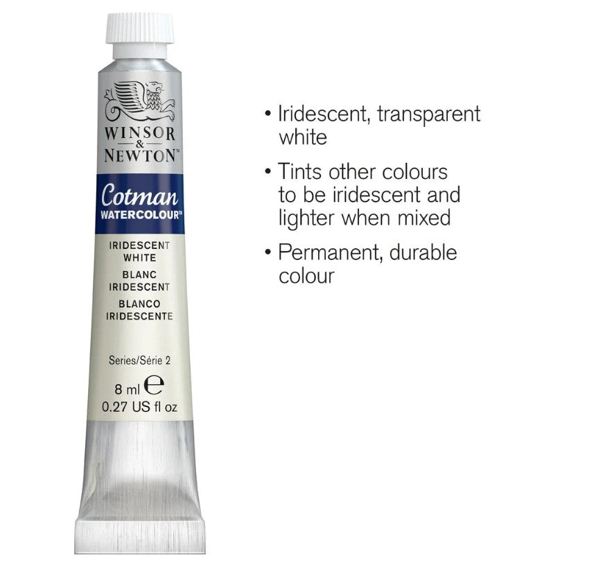 Winsor & Newton Cotman W/C 8ml Iridescent White