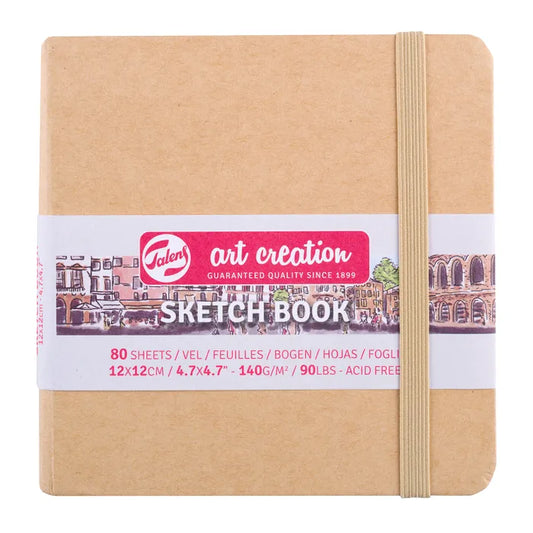 Talens Art Creations Sketchbook 140gsm 12 x 12cm Kraft