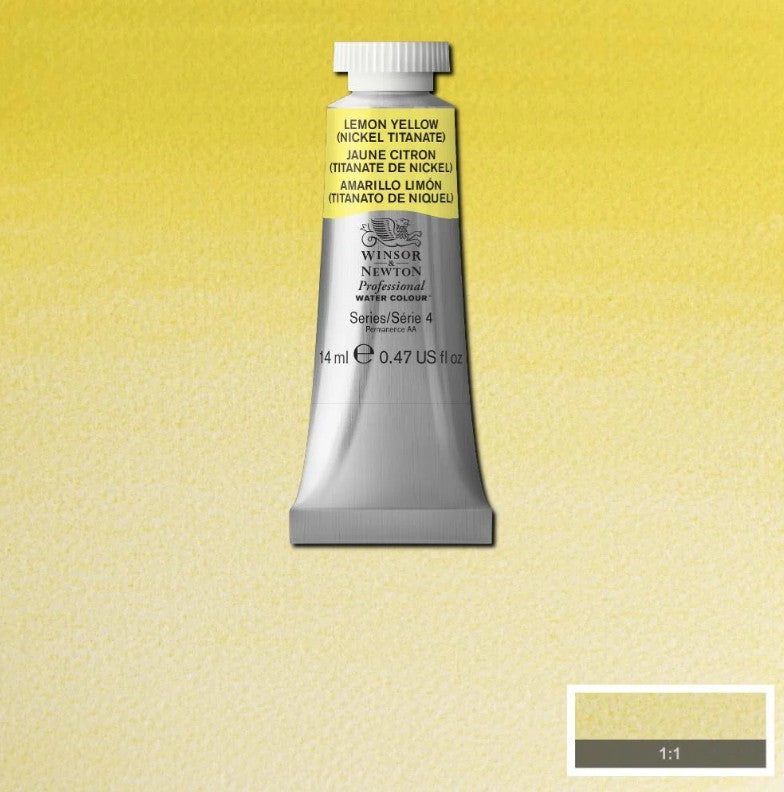Winsor & Newton Artists' Watercolour 14ml Lemon Yellow (Nickel Titanate)