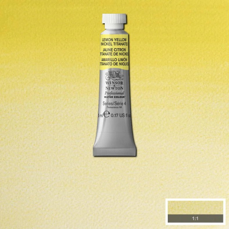 Winsor & Newton Artists' Watercolour 5ml Lemon Yellow (Nickel Titanate)