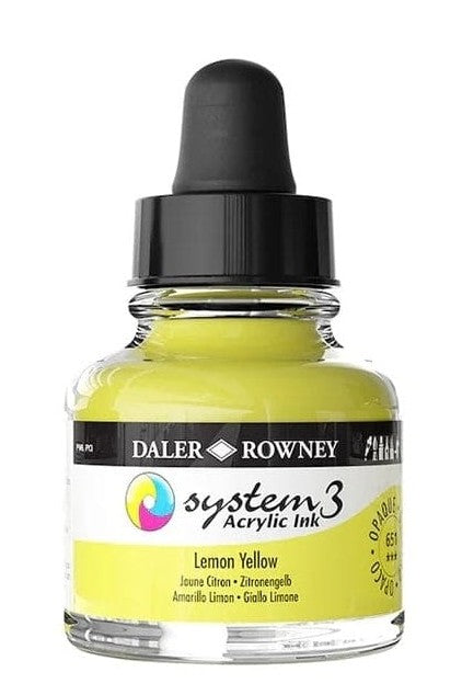 Daler System3 Ink 29.5ml 651 Lemon Yellow