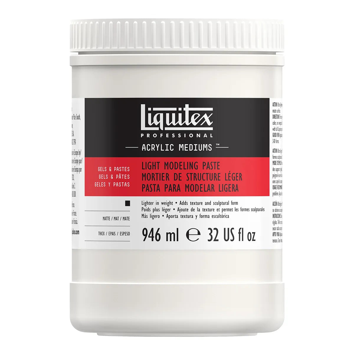 Liquitex Light Modeling Paste 946ml