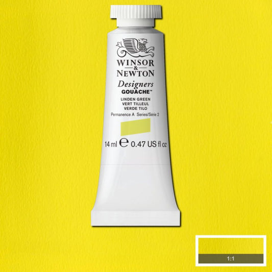 Winsor & Newton Designers Gouache 14ml Linden Green