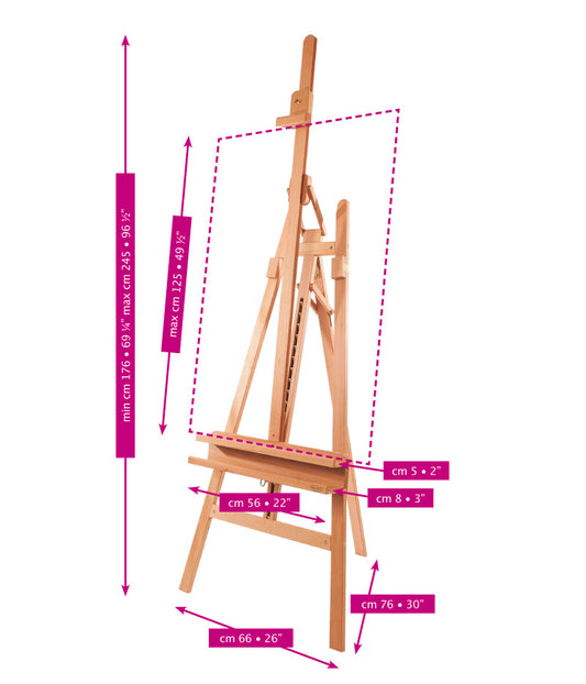 Mabef M/11 Lyre Easel