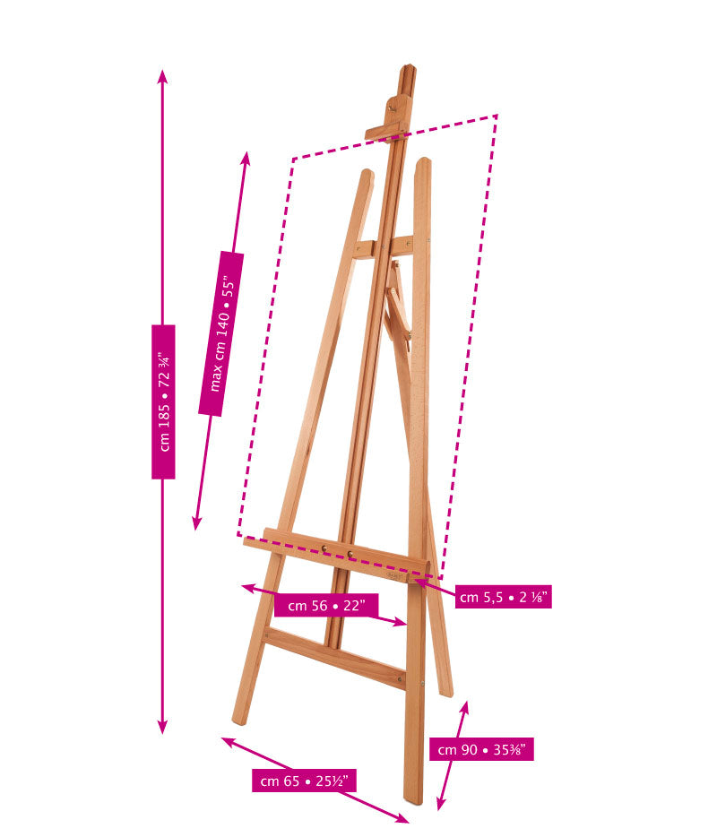 Mabef M/20.Plus Deluxe Display Lyre Easel