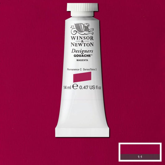 Winsor & Newton Designers Gouache 14ml Magenta