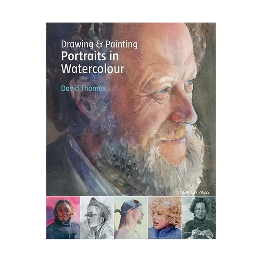 Drawing & Painting Portraits in Watercolour Book By David Thomas *Limited Stock Available*