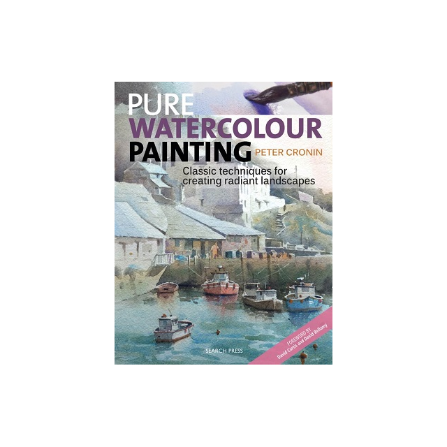 Pure Watercolour Painting Book By Peter Cronin