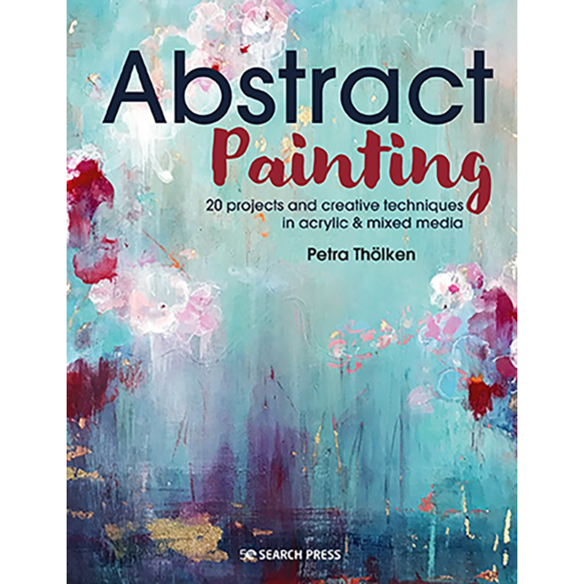 Abstract Painting Book By Petra Tholken