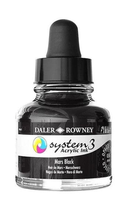 Daler System3 Ink 29.5ml 036 Mars Black
