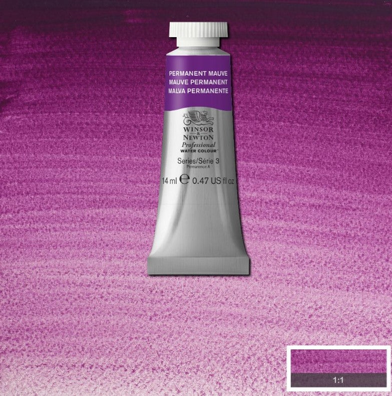 Winsor & Newton Artists' Watercolour 14ml Permanent Mauve