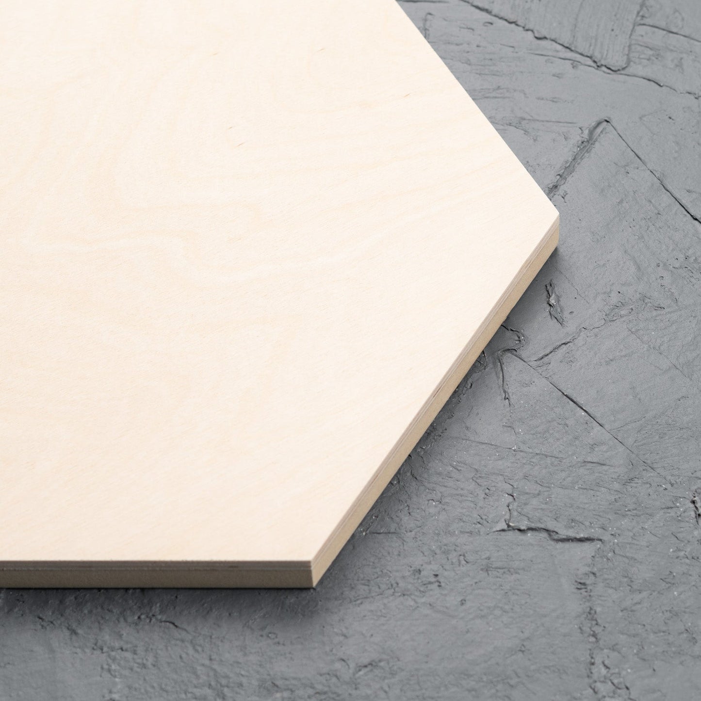 ABA Birch Art Boards - Hexagon - Standard Sizes