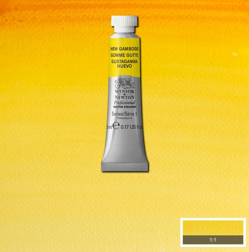 Winsor & Newton Artists' Watercolour 5ml New Gamboge