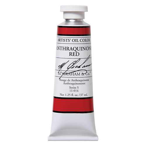 M Graham Oil 37ml Series 5 Anthraquinone Red (Online Only)