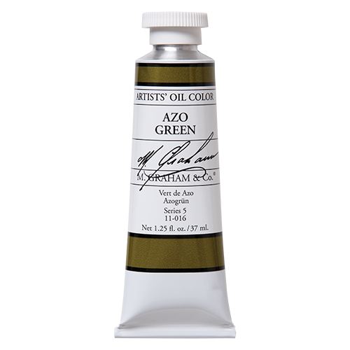 M Graham Oil 37ml Series 5 Azo Green  (Online Only)