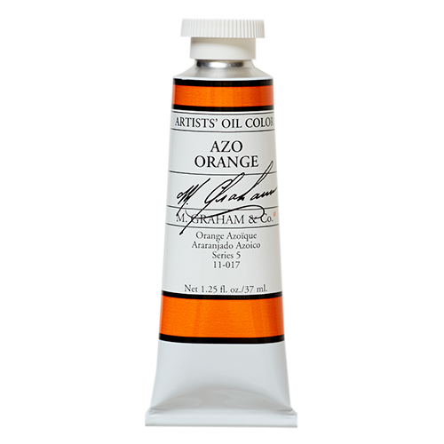M Graham Oil 37ml Series 5 Azo Orange (Online Only)