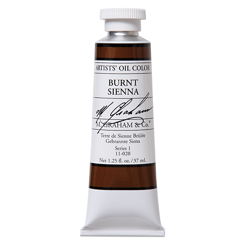 M Graham Oil 37ml Series 1 Burnt Sienna  (Online Only)