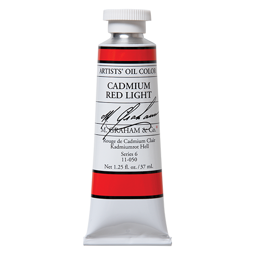 M Graham Oil 37ml Series 6 Cadmium Red Light (Online Only)