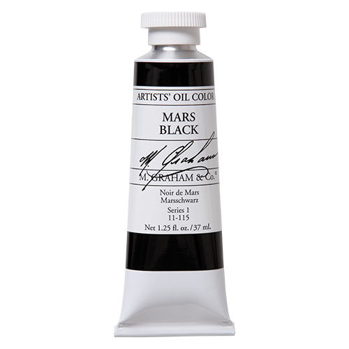 M Graham Oil 37ml Series 1 Mars Black  (Online Only)