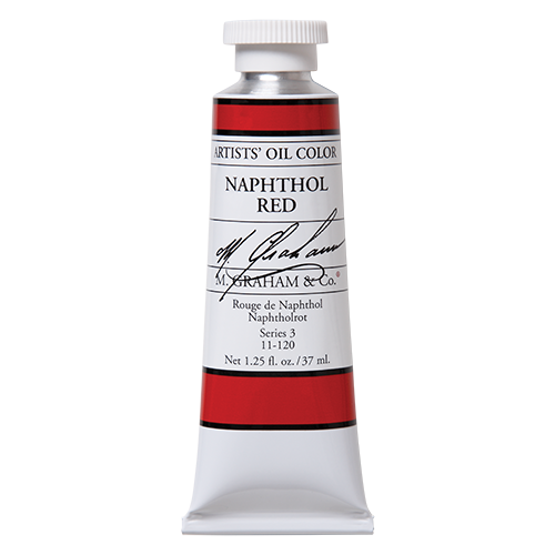 M Graham Oil 37ml Series 3 Naphthol Red (Online Only)