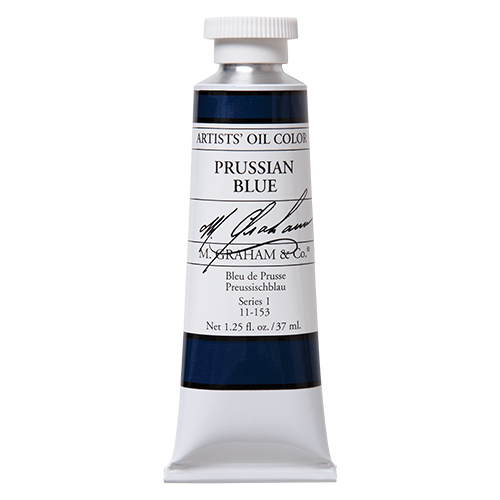 M Graham Oil 37ml Series 1 Prussian Blue  (Online Only)