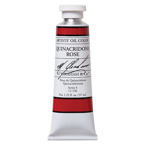 M Graham Oil 37ml Series 4 Quinacridone Rose (Online Only)