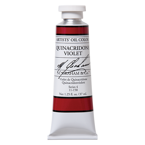 M Graham Oil 37ml Series 4 Quinacridone Violet (Online Only)