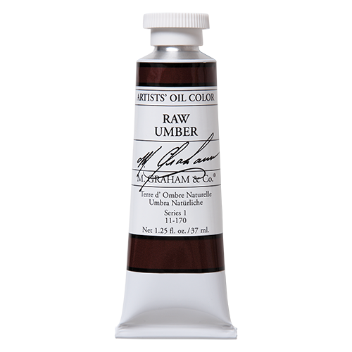 M Graham Oil 37ml Series 1 Raw Umber  (Online Only)