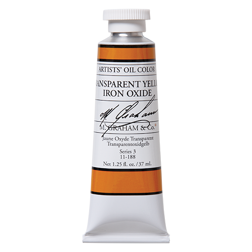 M Graham Oil 37ml Series 3 Transparent Yellow Iron Oxide  (Online Only)
