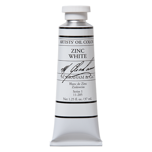 M Graham Oil 37ml Series 1 Zinc White (Online Only)