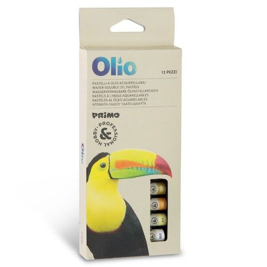 Olio Primo Water Soluble Oil Pastels - Set 12