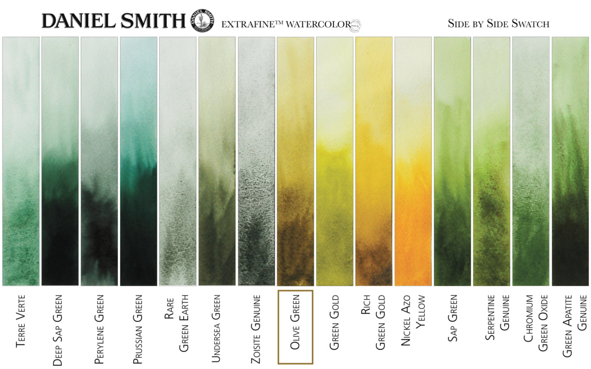 Daniel Smith Watercolour 15ml Series 1 Olive Green