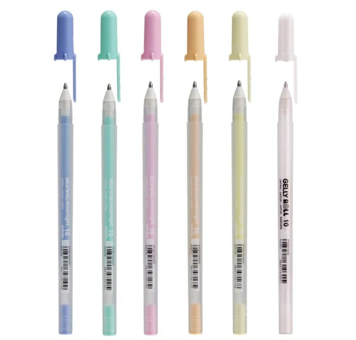 Gelly Roll Moonlight Pastel 6pc Set