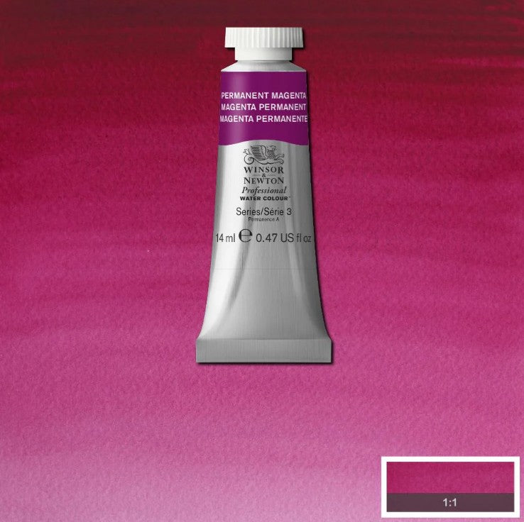 Winsor & Newton Artists' Watercolour 14ml Permanent Magenta