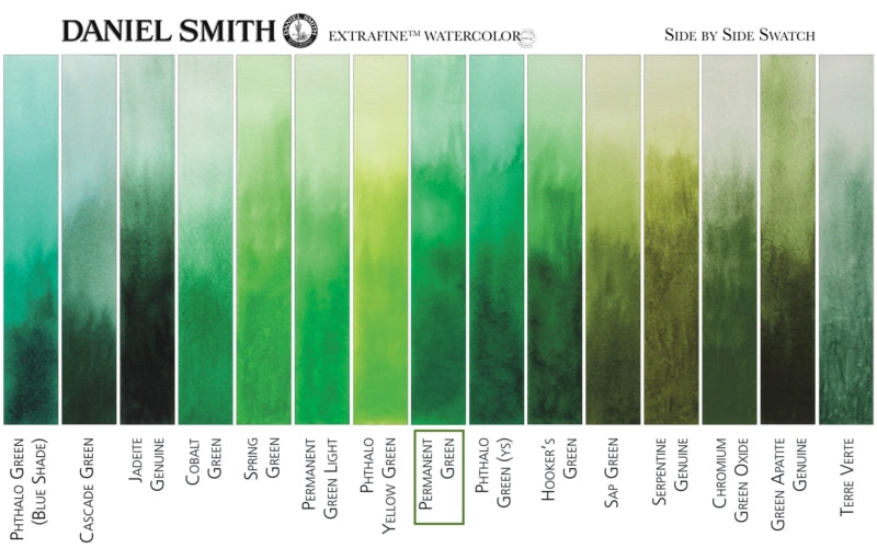Daniel Smith Watercolour 15ml Series 1 Permanent Green