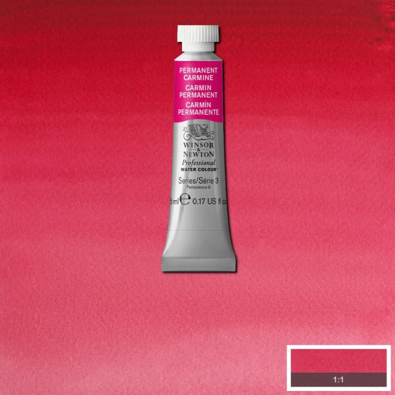 Winsor & Newton Artists' Watercolour 5ml Permanent Carmine