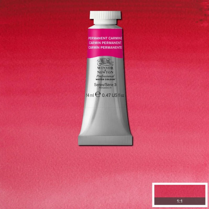 Winsor & Newton Artists' Watercolour 14ml Permanent Carmine