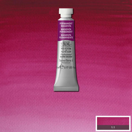 Winsor & Newton Artists' Watercolour 5ml Permanent Magenta