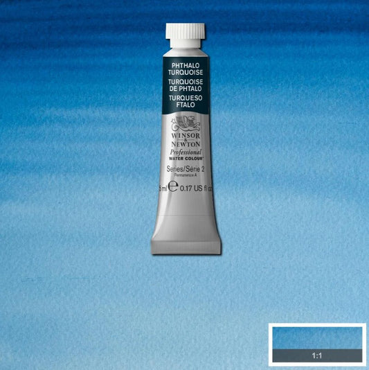 Winsor & Newton Artists' Watercolour 5ml Phthalo Turquoise
