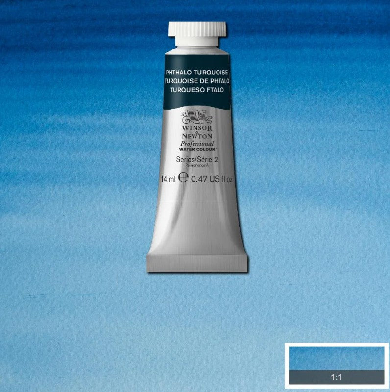 Winsor & Newton Artists' Watercolour 14ml Phthalo Turquoise