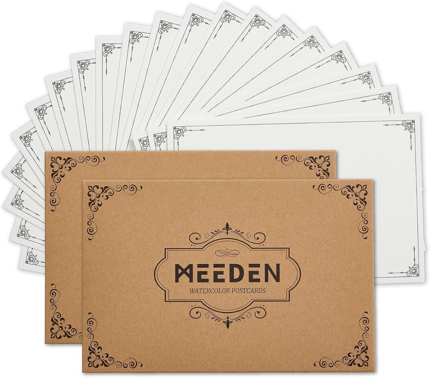 Meeden Watercolour Postcards 4 x 6'' 10 Sheets Hot Press 300gsm