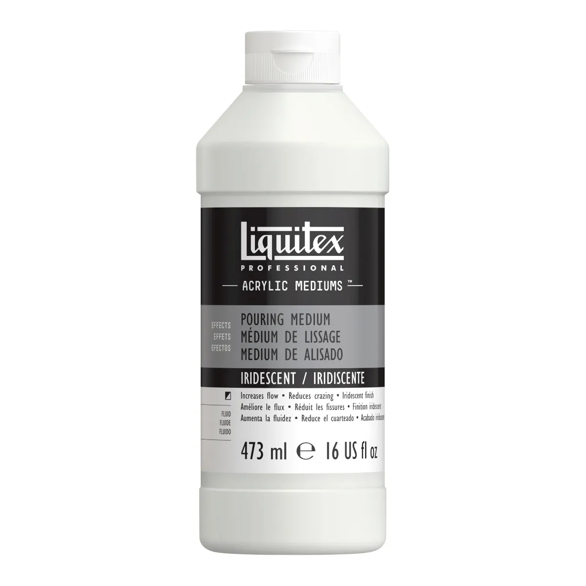 Liquitex Iridescent Pouring Medium  473ml