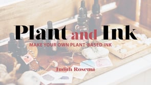 Plant and Ink Book By Judith Rosema