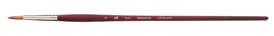 Princeton Velvetouch Synthetic Long Handle Round Size 8