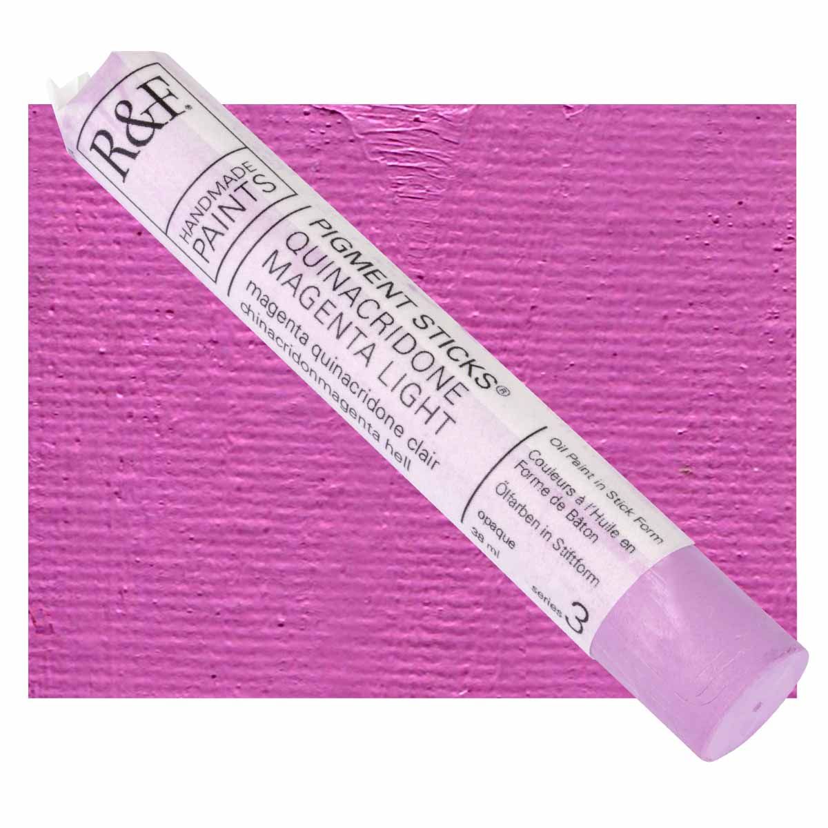 R&F Pigment Stick 38ml Quinacridone Magenta Light