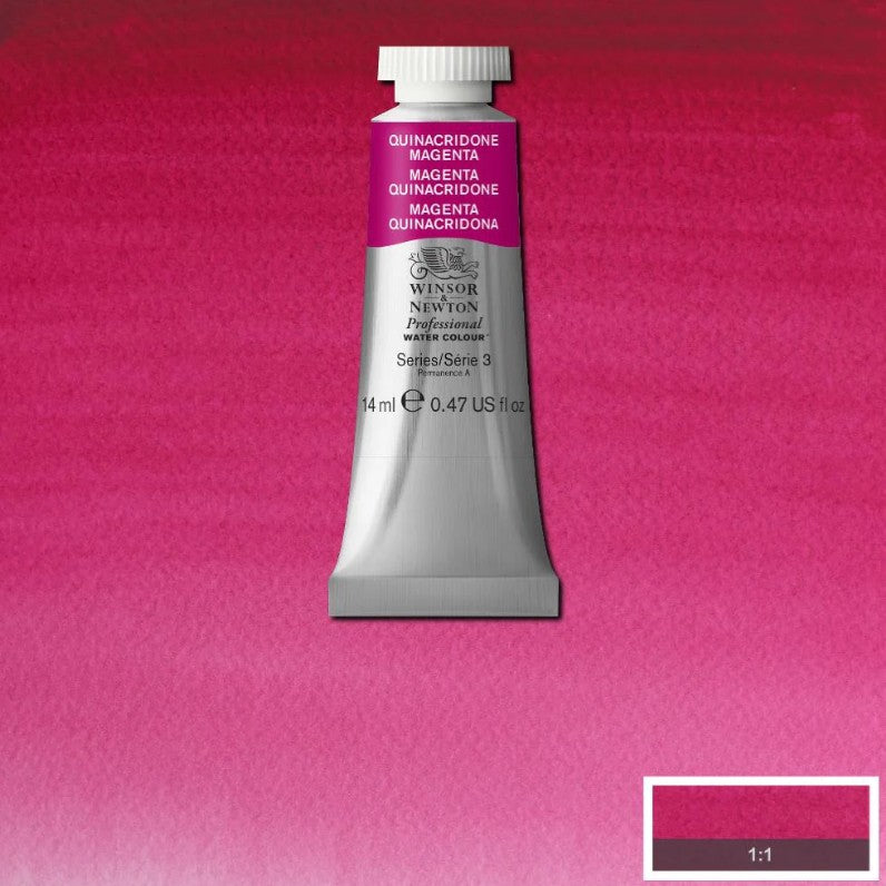 Winsor & Newton Artists' Watercolour 14ml Quinacridone Magenta